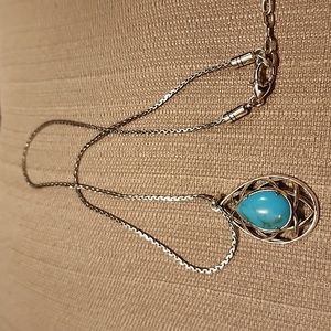New Brighton Your True Color Turquoise Pendant Necklace